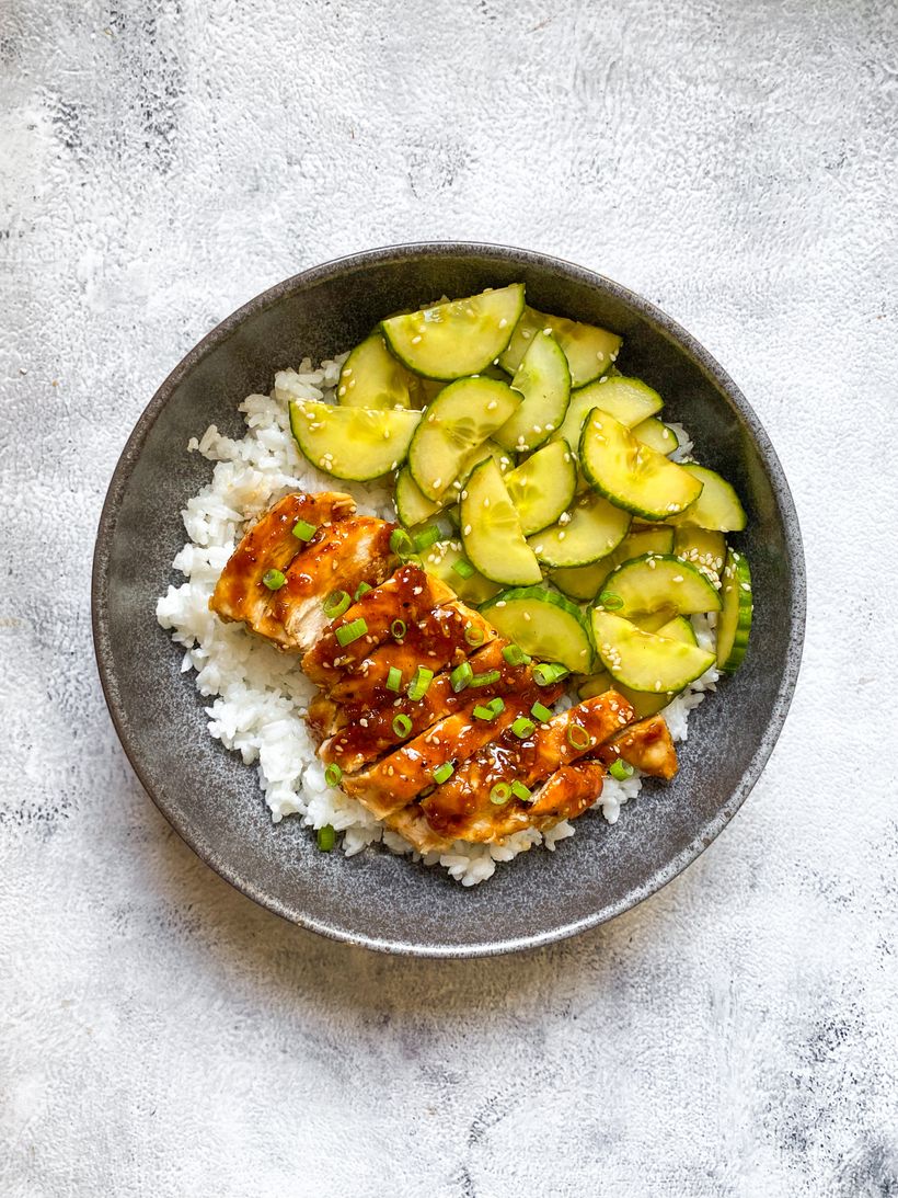 Asijské kuře s rýží