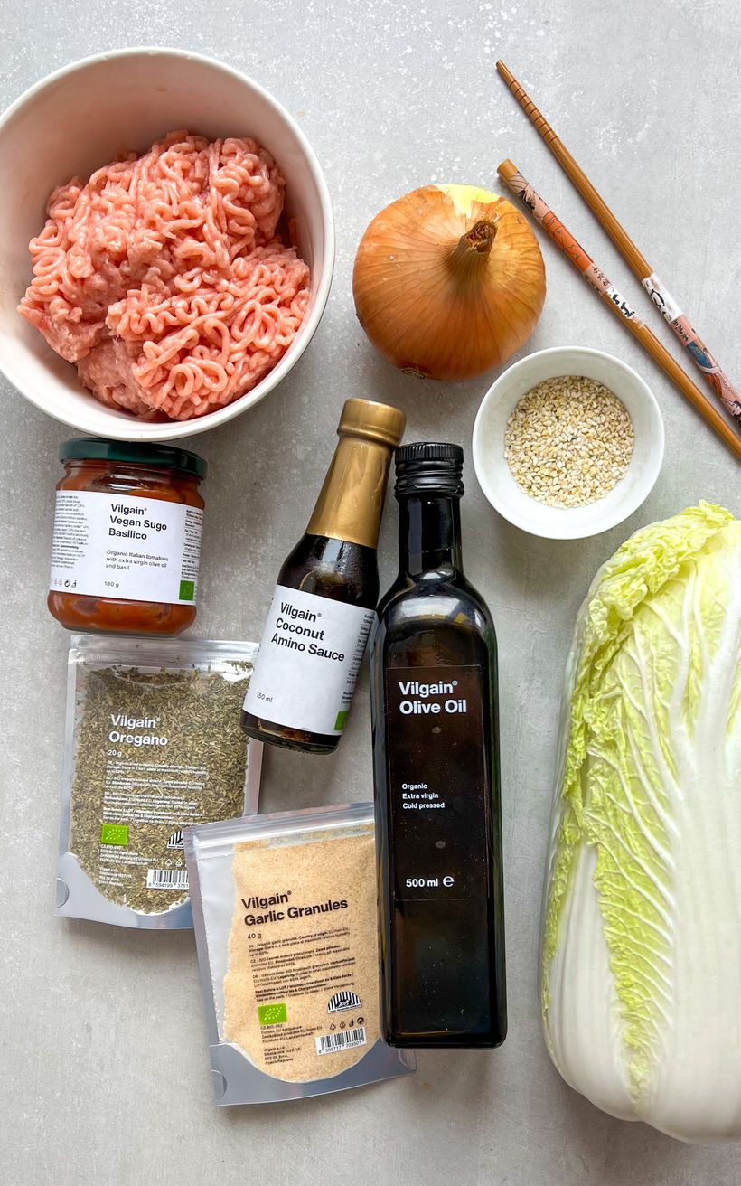 Kapustové závitky s kuracím mäsom