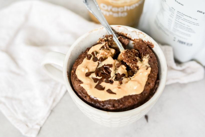 Brownie mug cake aneb brownie do hrníčku