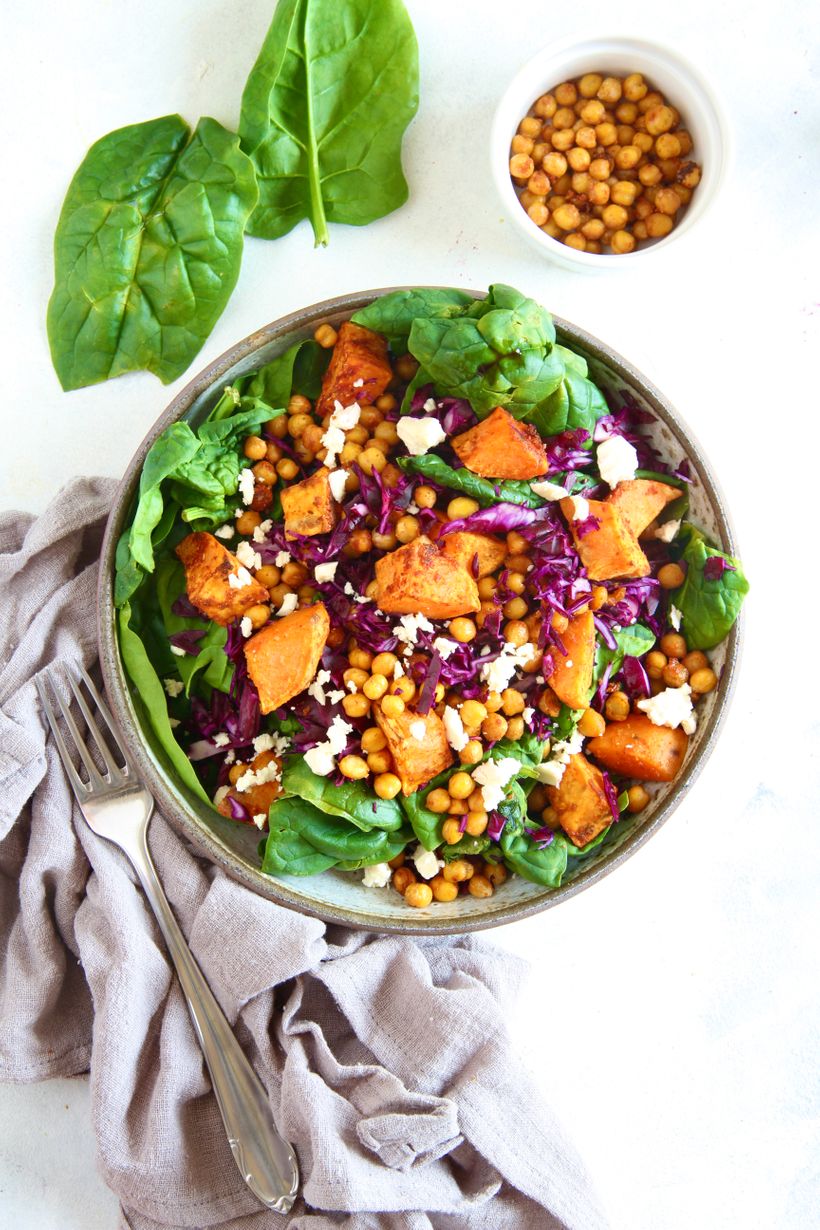 Zimní salát, který zasytí