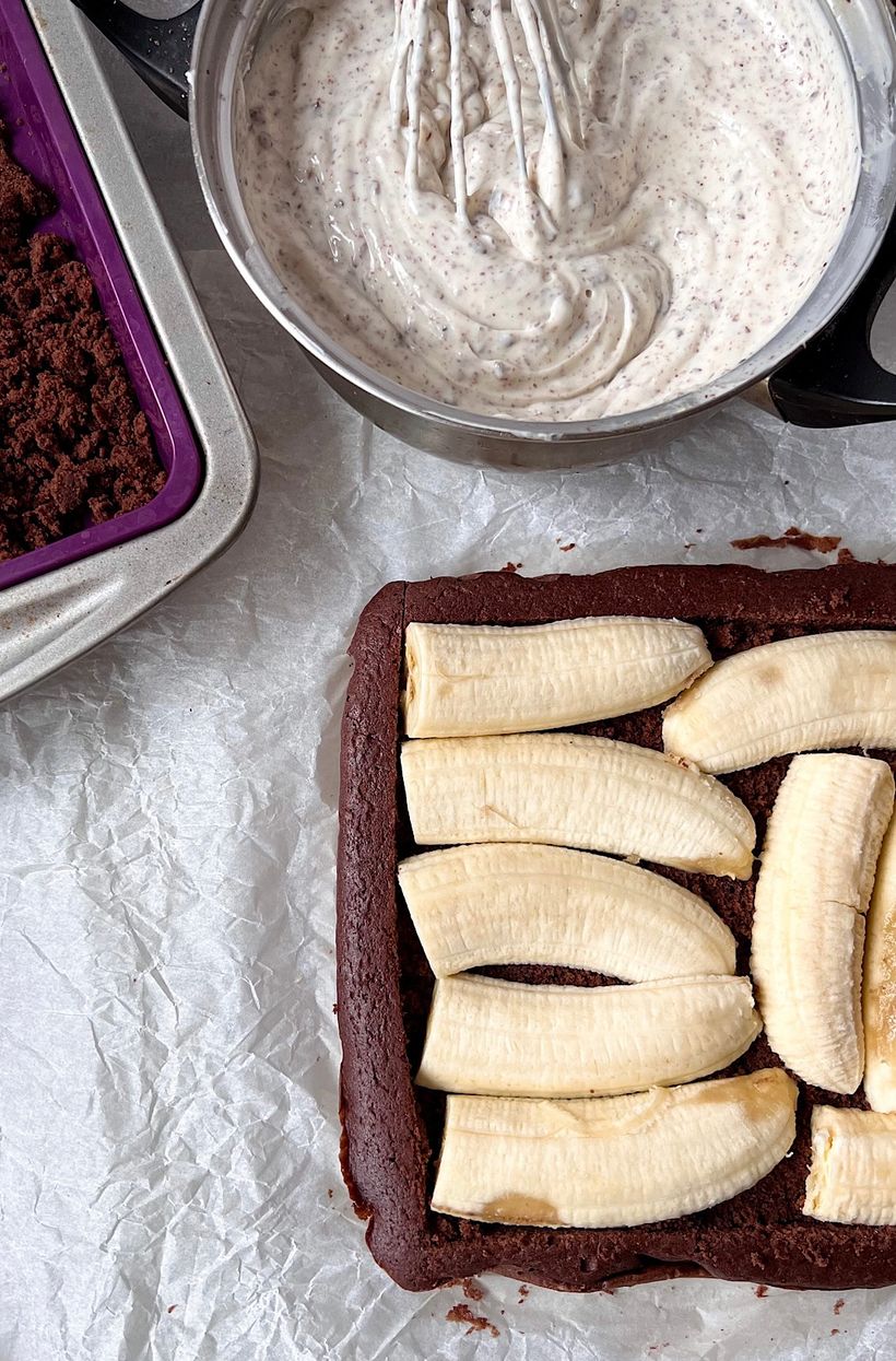 Jednoduchý fit krtkův dort na plech