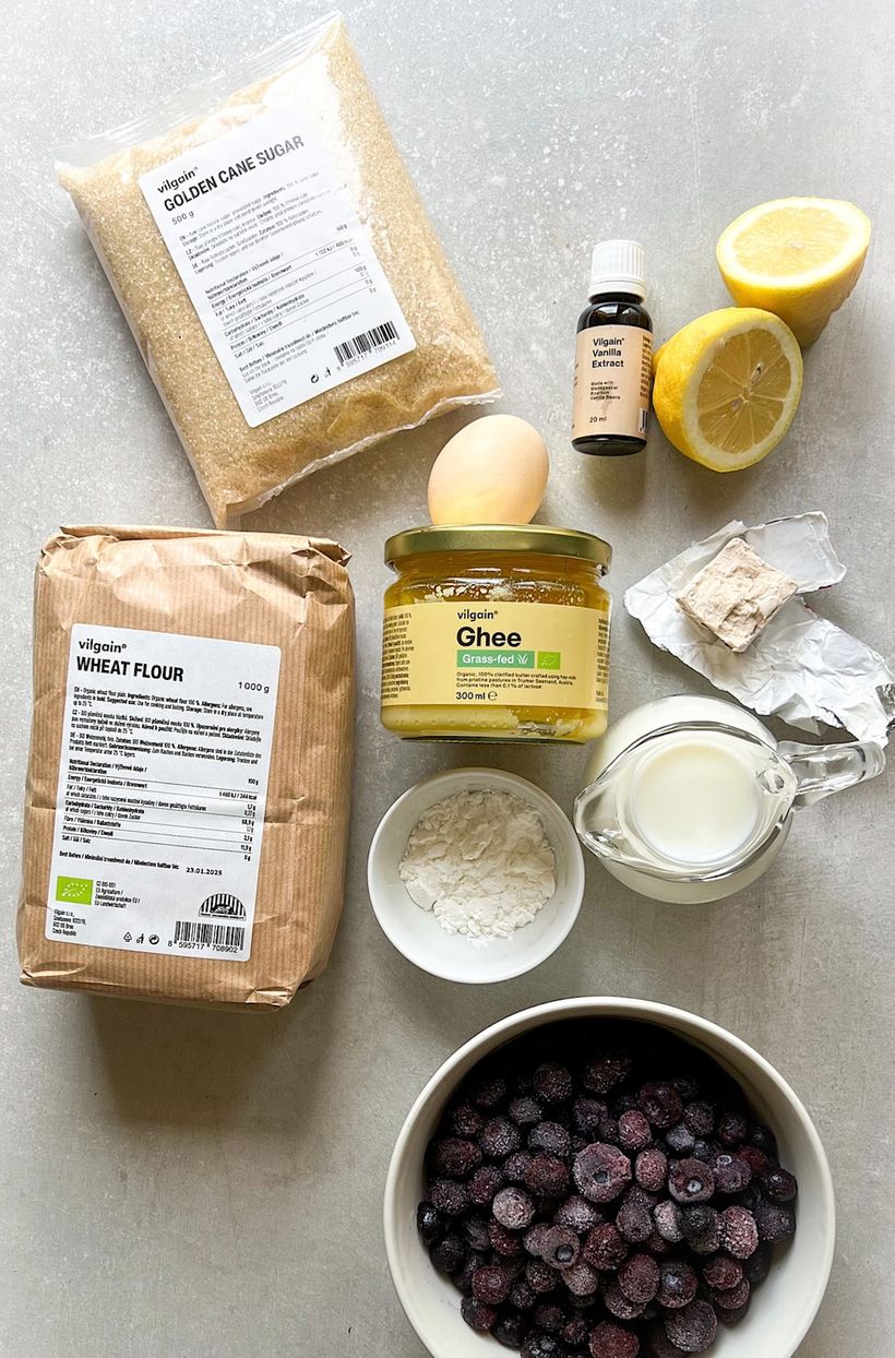 Blueberry Yeast Cake