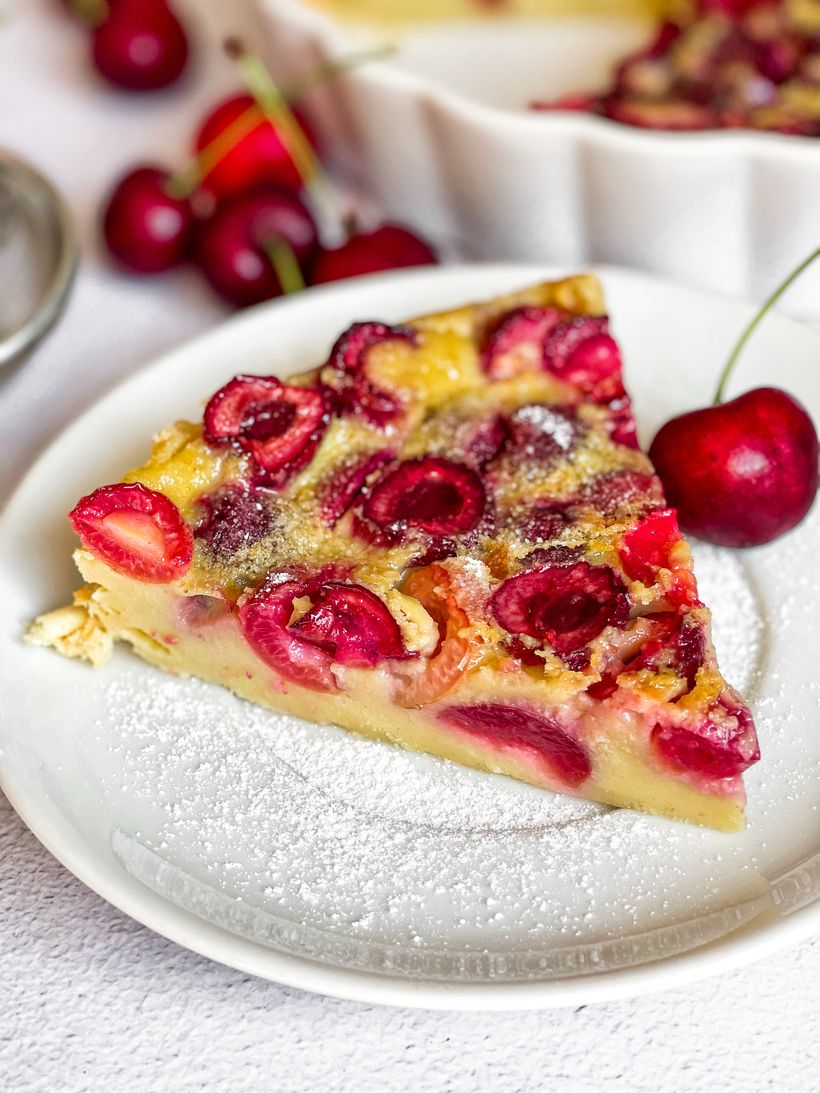 Cherry Clafoutis Tart