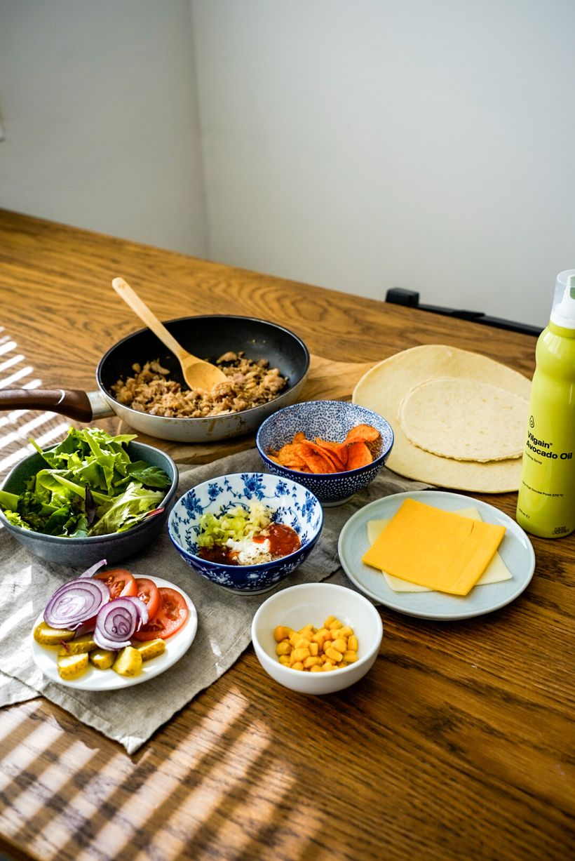 Homemade Chicken Crunchwrap