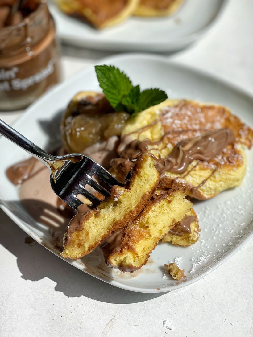 Nadýchané japonské palačinky