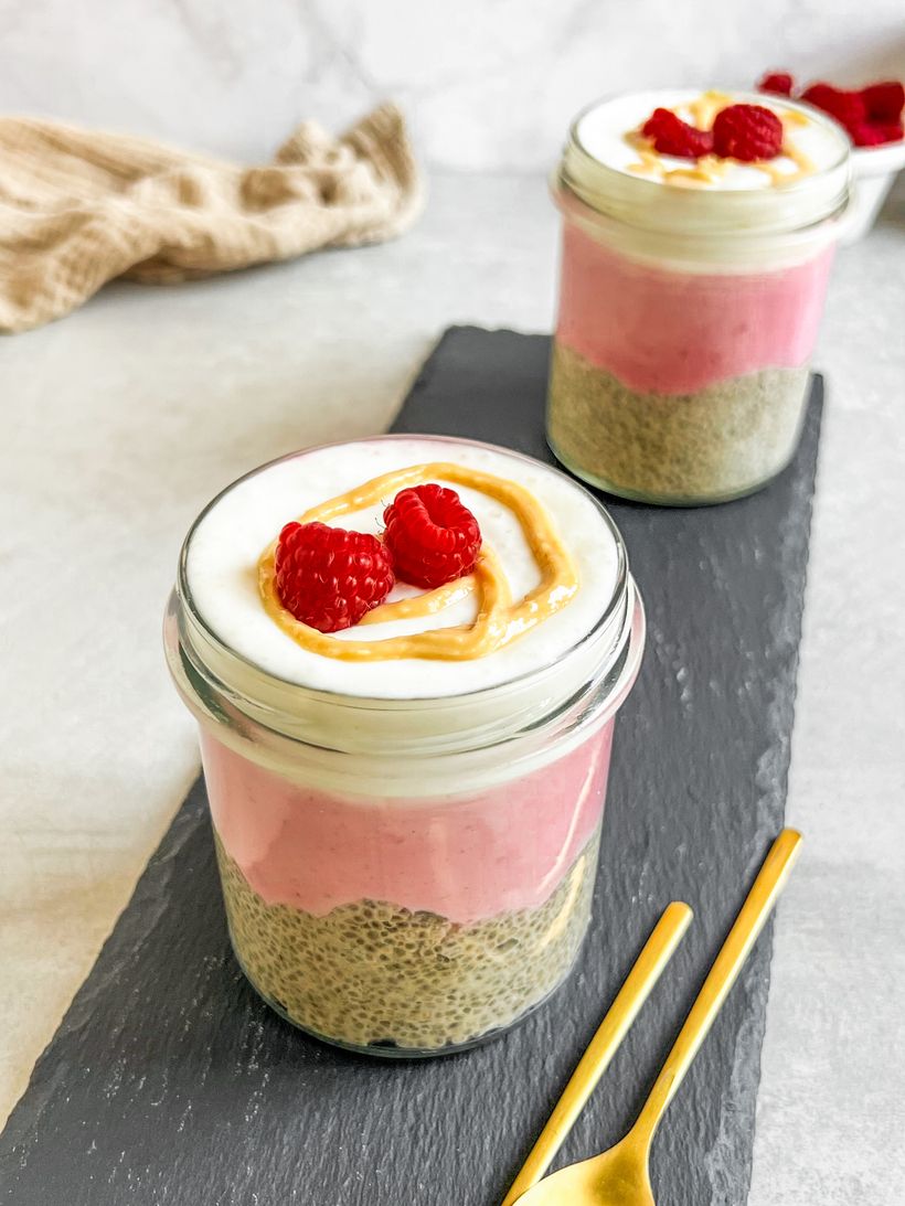 Raspberry Chia Pudding