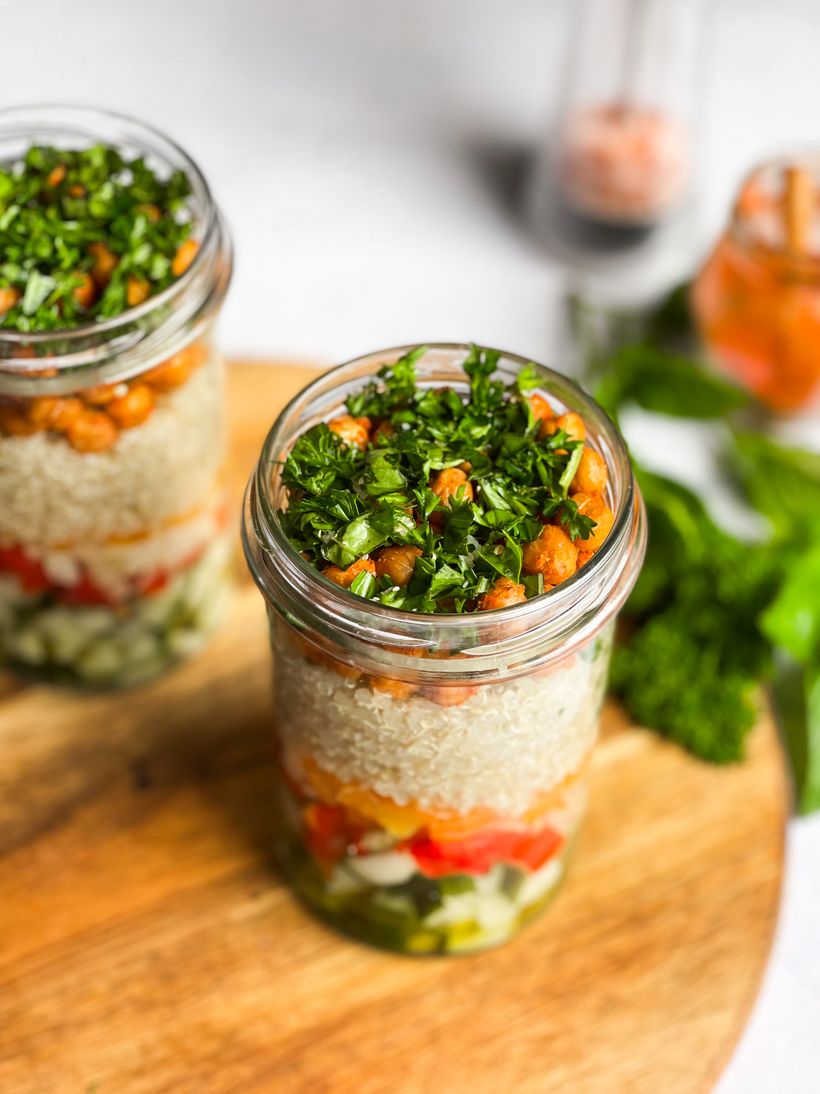 Quinoa salát do skleničky