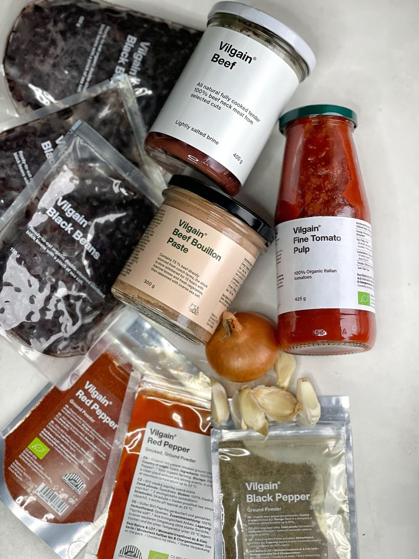 Rychlý fazolový guláš s hovězím