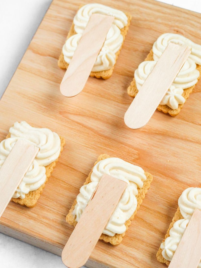 Zmrzlinky ze sušenky bez cukru