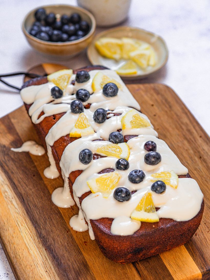 Chec cu lămâie și afine