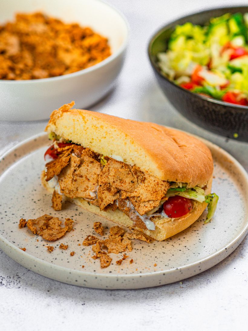 Kebab de tofu
