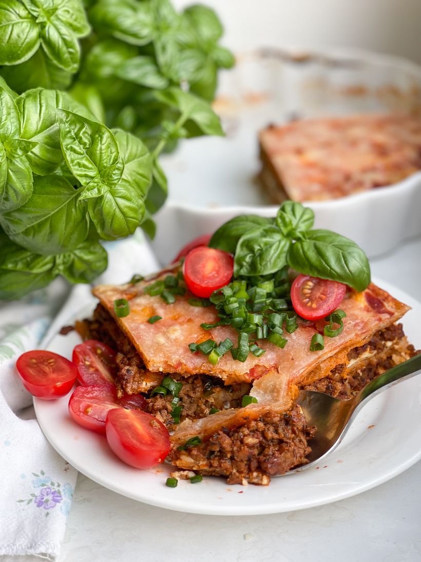 Rýchle lasagne z tortilly