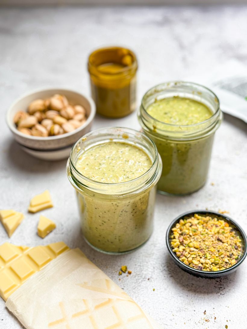 Pistáciové overnight oats