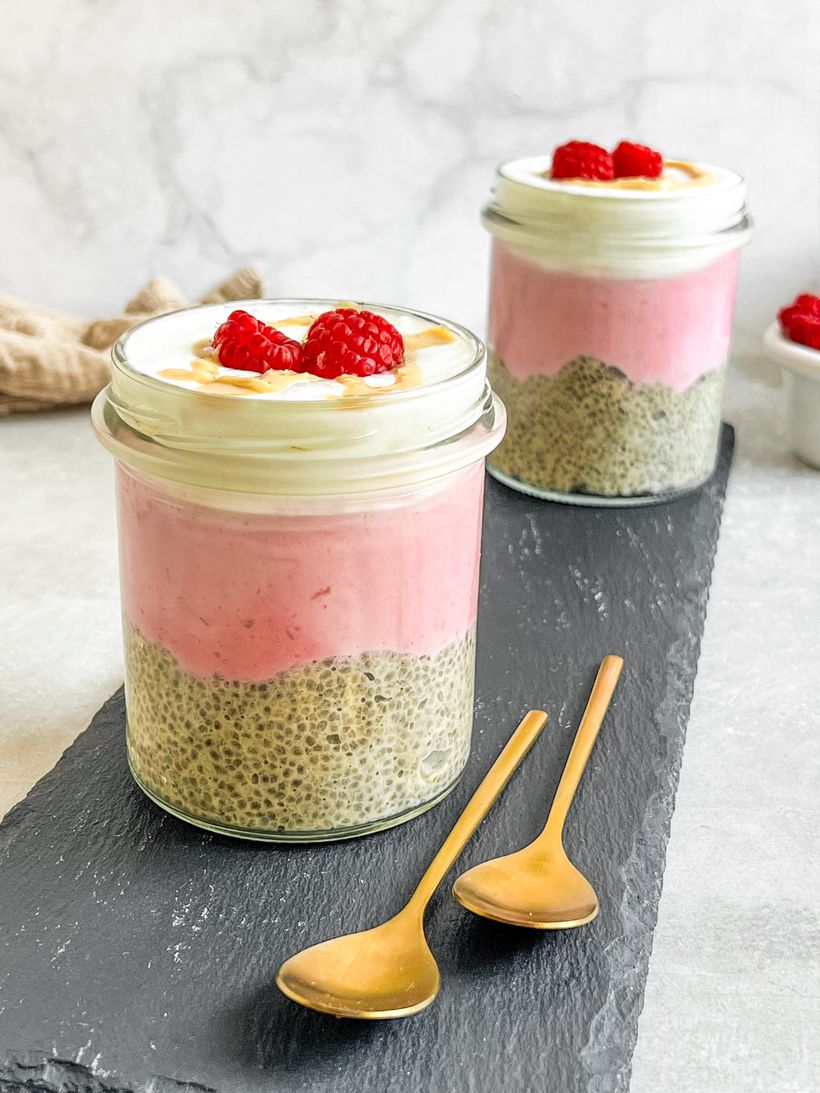 Raspberry Chia Pudding
