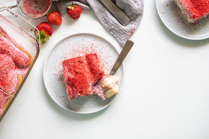 Bleskové tiramisu s bílou čokoládou a ovocem