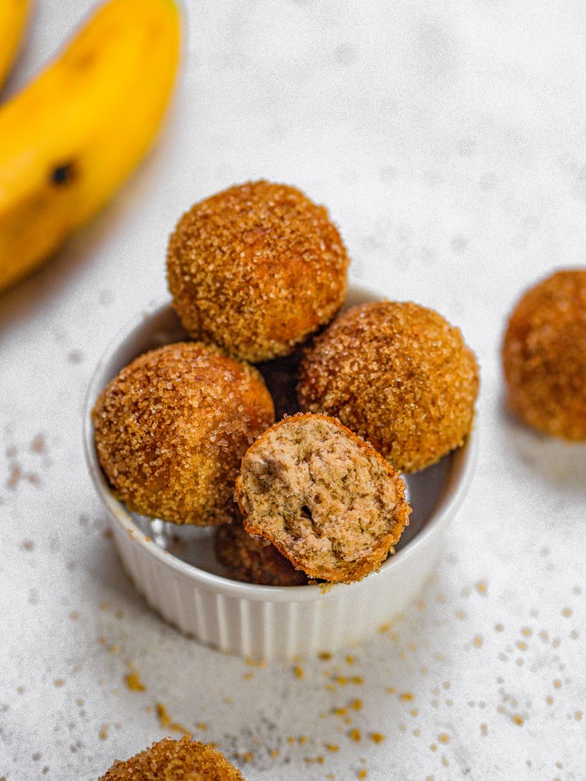 Air Fryer Fried Cake Balls