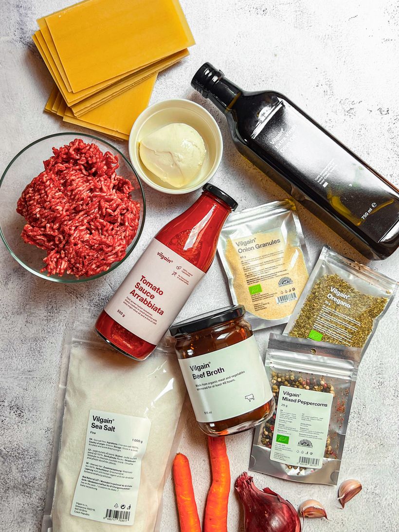 Lasagne z jedné pánve