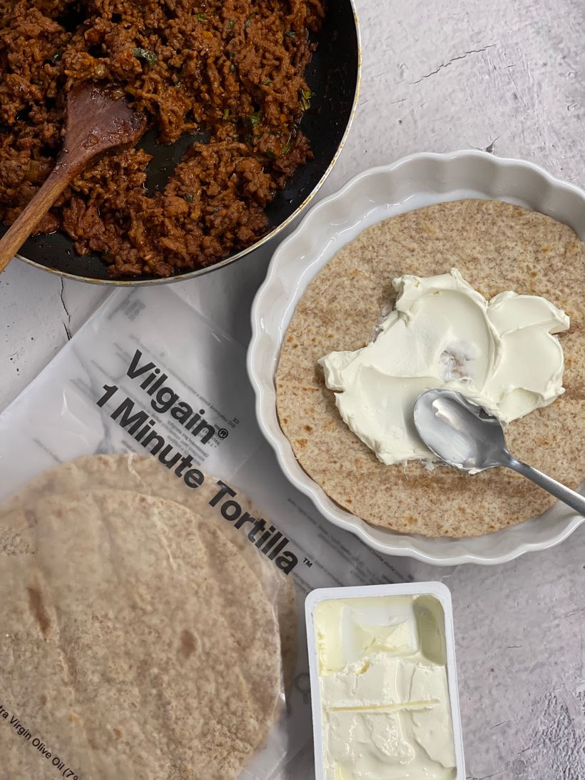 Rýchle lasagne z tortilly