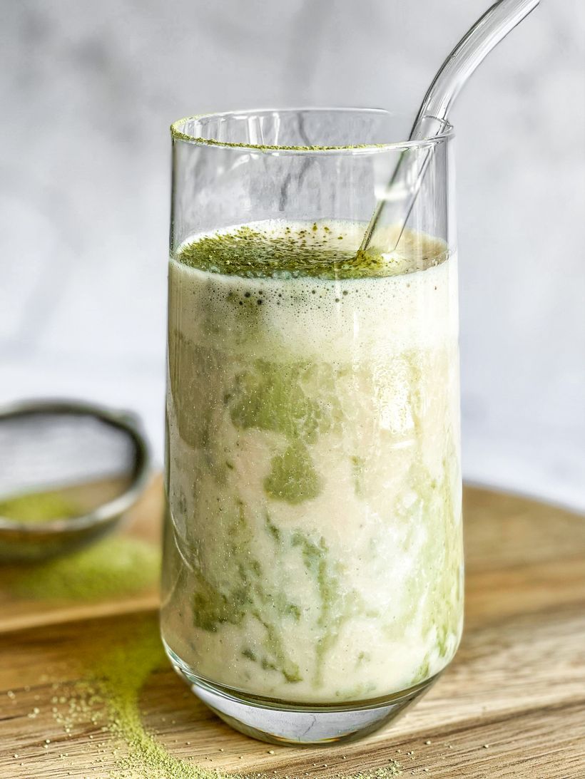 Banana Matcha Latte