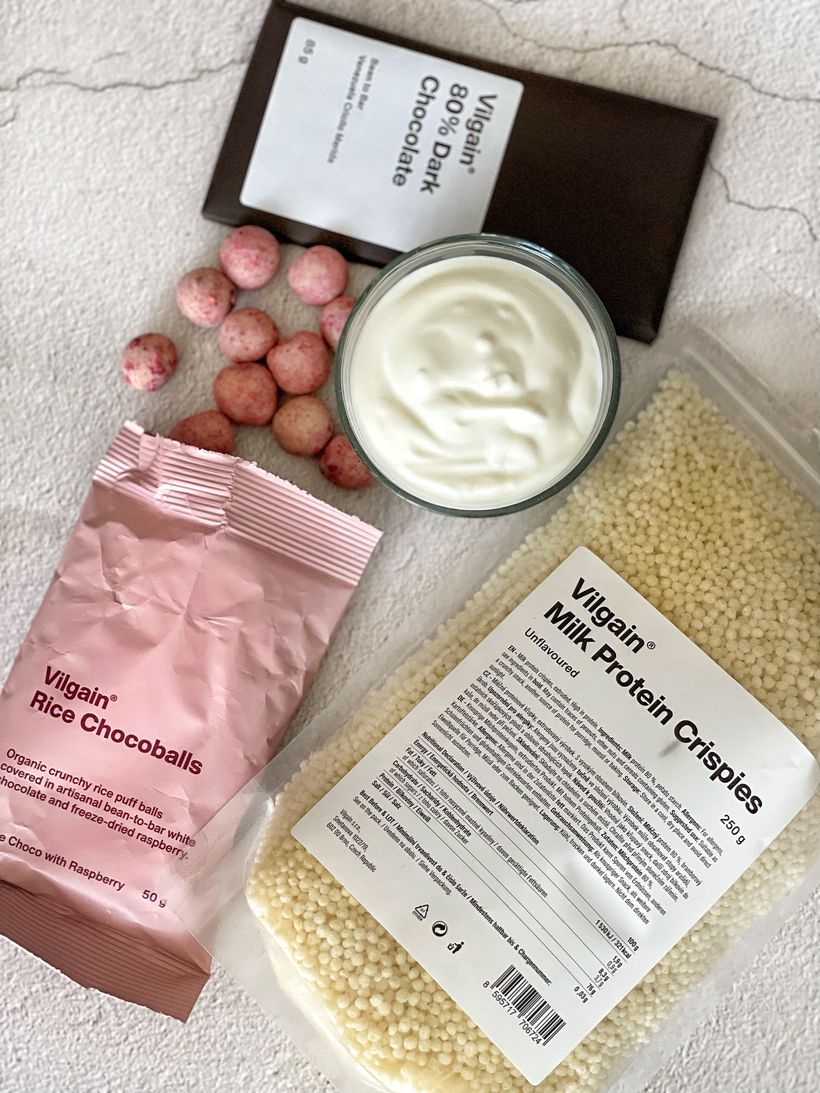 Proteínové čokoládové košíčky