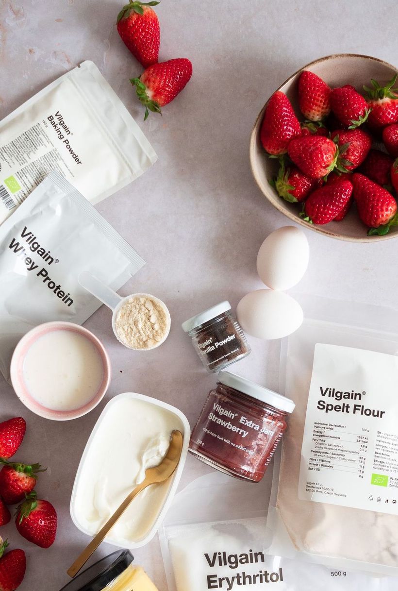 Jahodová torta Fraisier s tvarohom