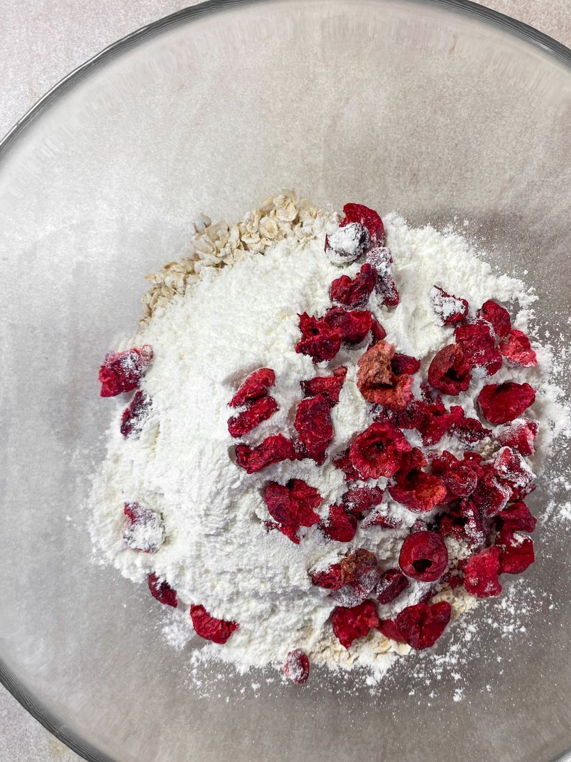 Homemade Cherry Flapjack