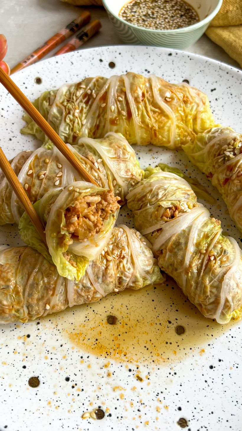 Kapustové závitky s kuracím mäsom