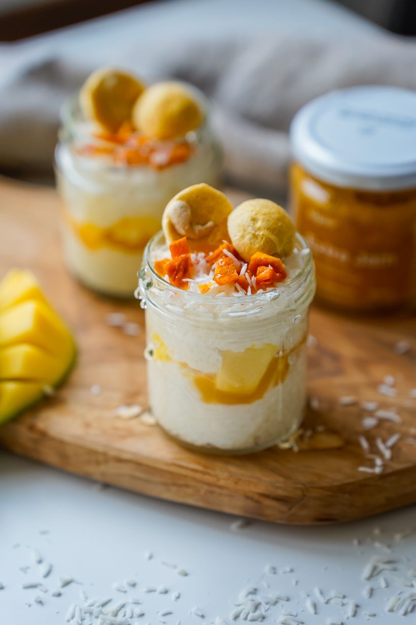Mango Sticky Rice do skleničky