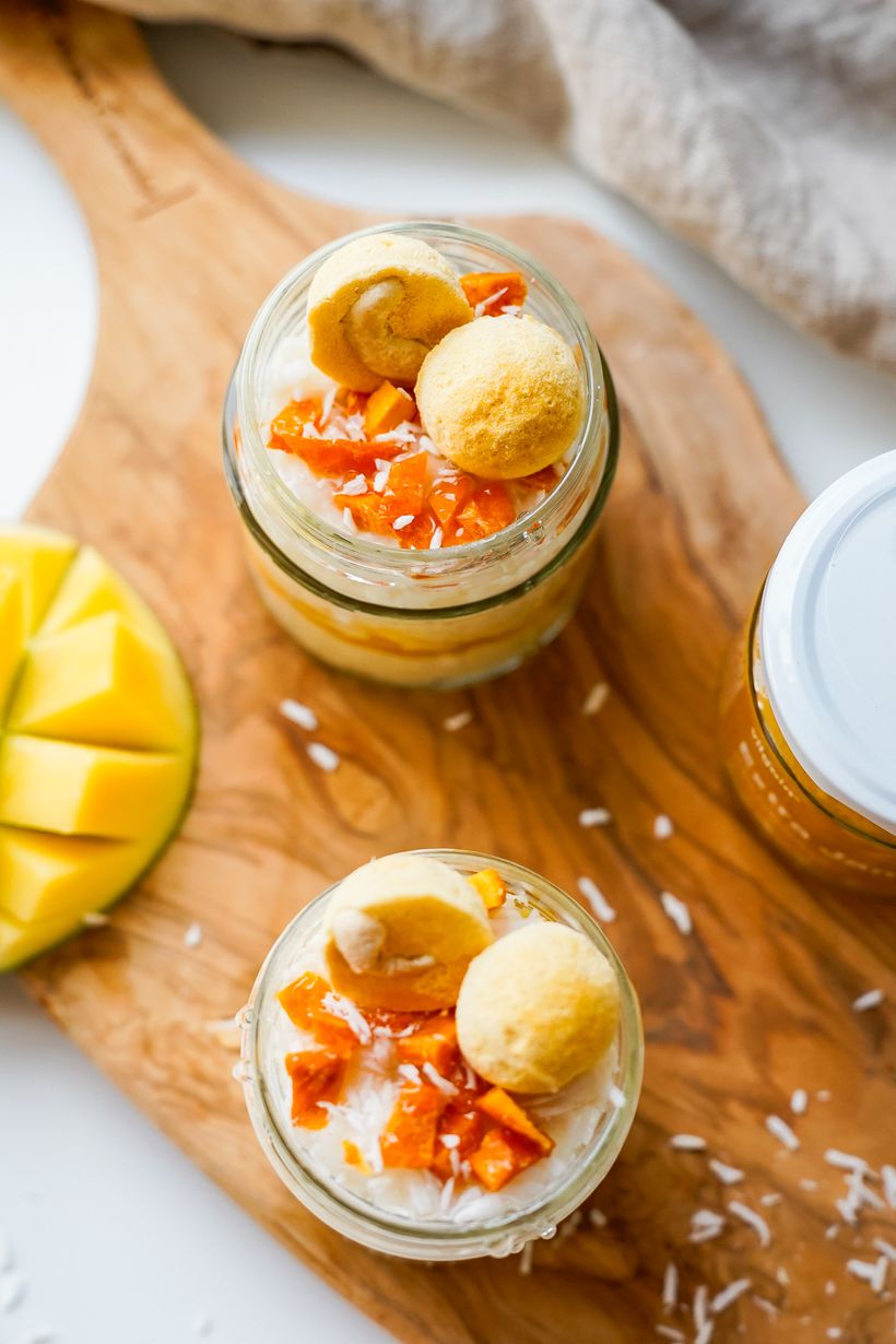 Mango Sticky Rice do skleničky