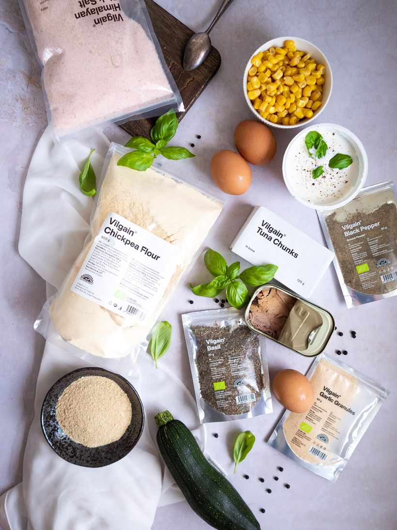 Slané tuňákové muffiny