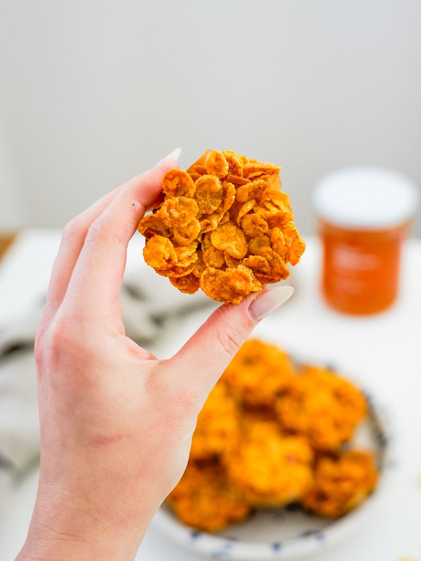 Kekse aus Maisflocken