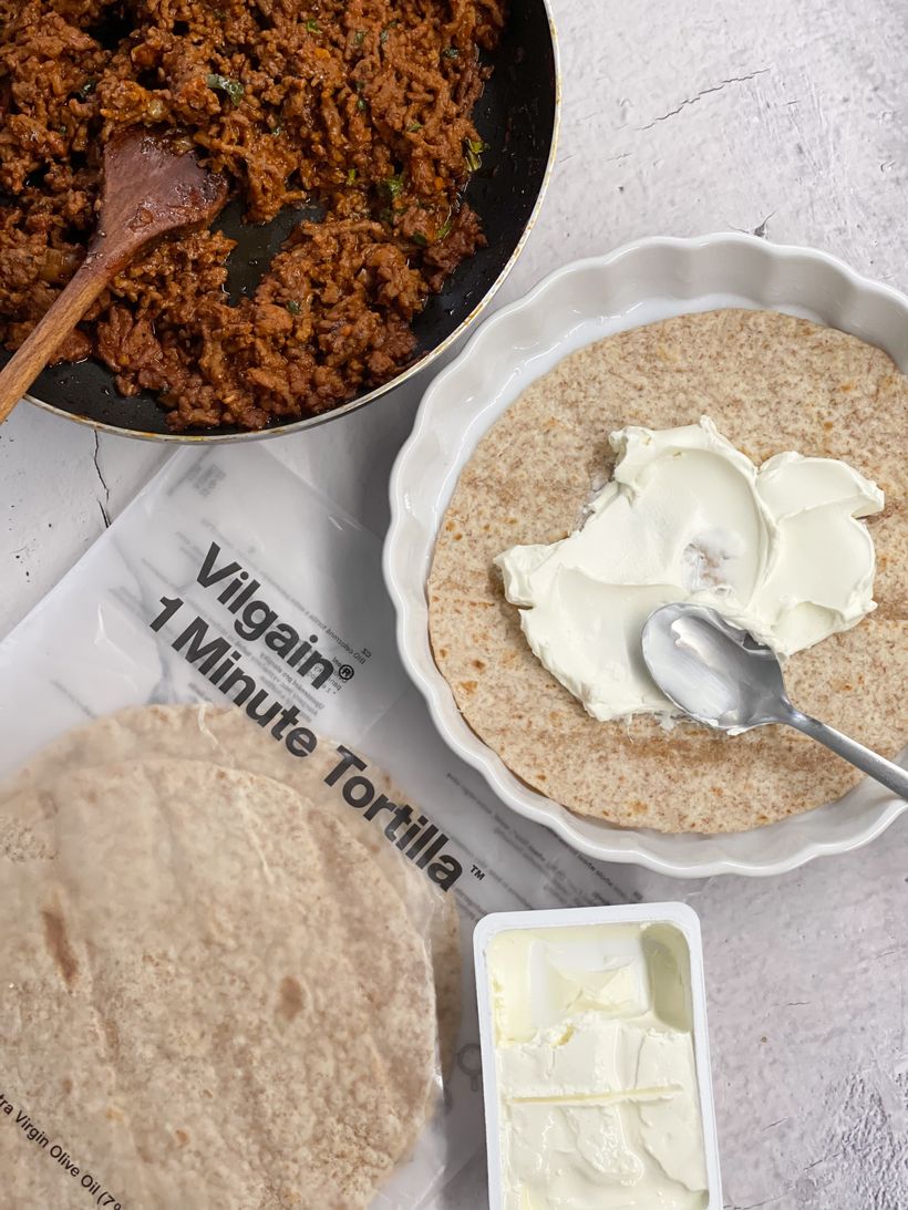 Rychlé lasagne z tortilly