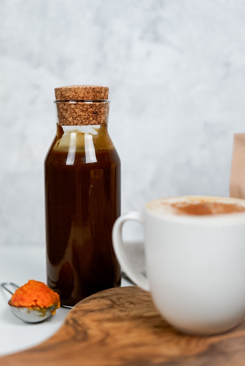 Domáci pumpkin spice sirup