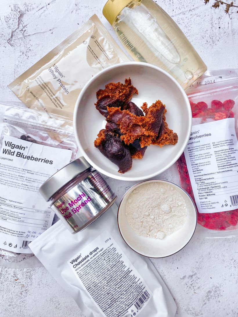 Proteínové tyčinky s bielou čokoládou