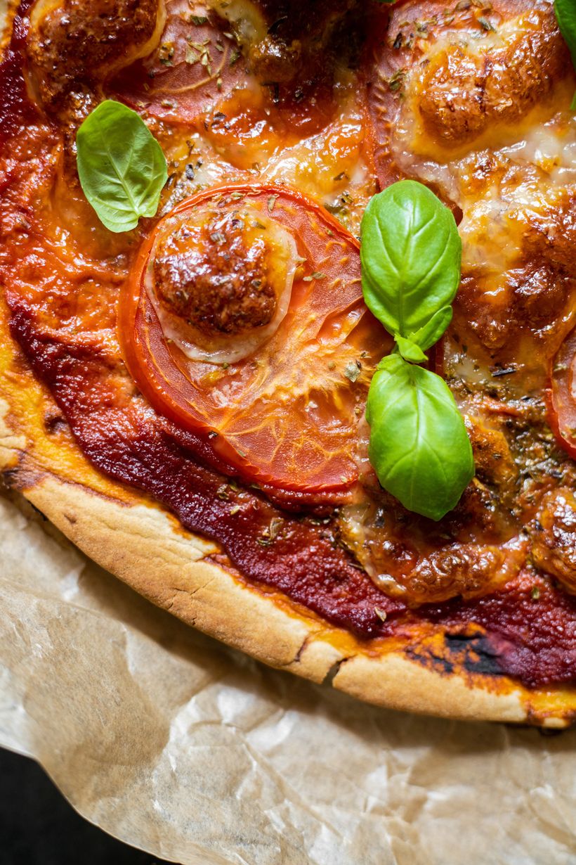 Zdravá pizza Margharieta