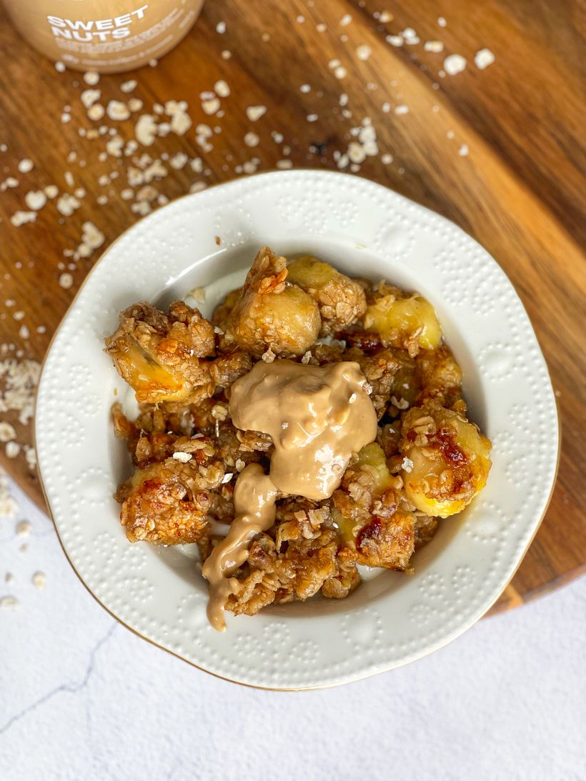 Domácí banánová granola