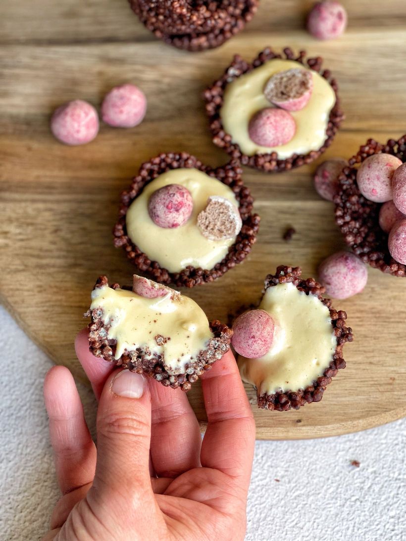 Proteínové čokoládové košíčky