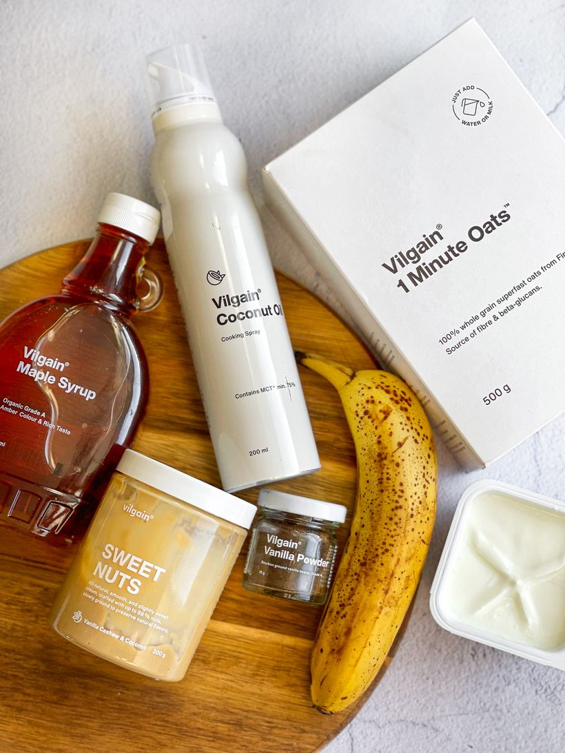 Domácí banánová granola