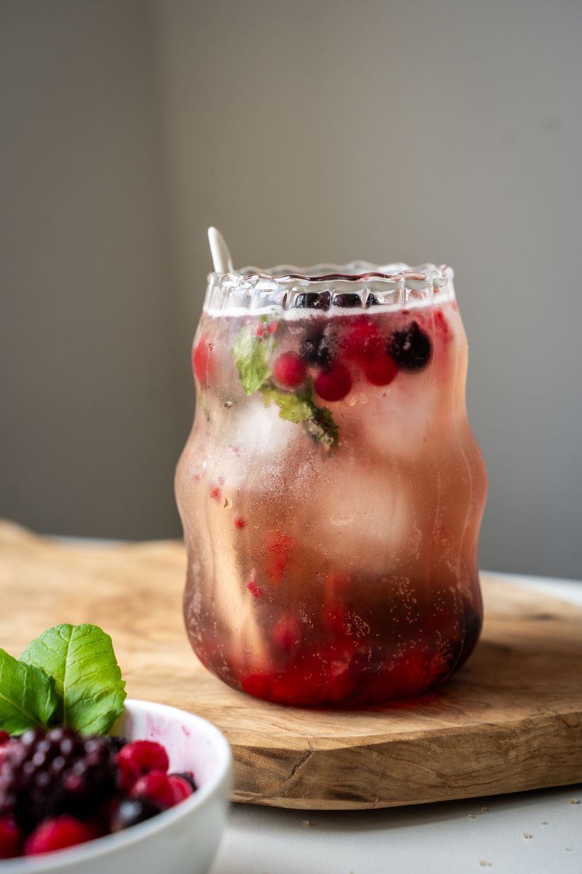 3 letné drinky z kombuchy