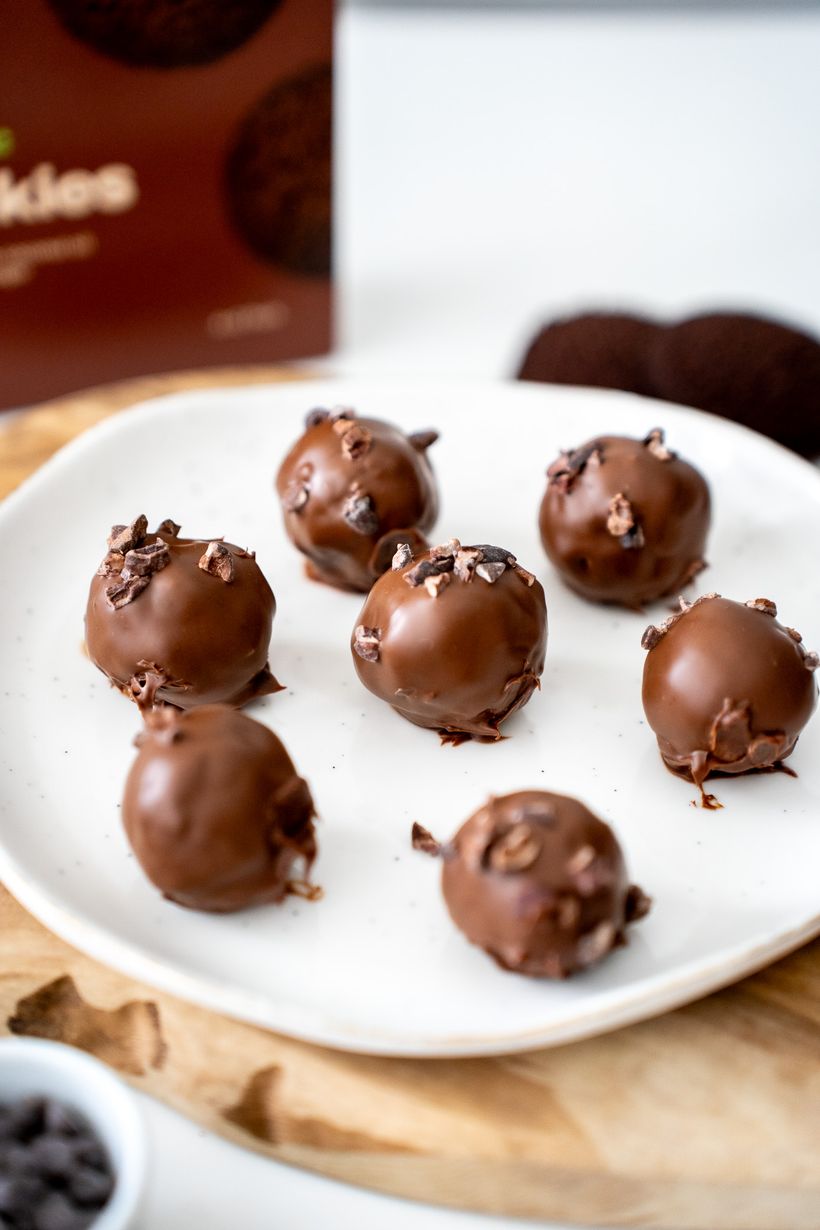 Schokoladen-Protein-Kugeln