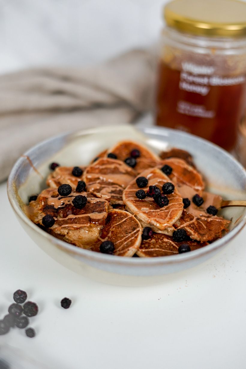 Mini banánové lívanečky