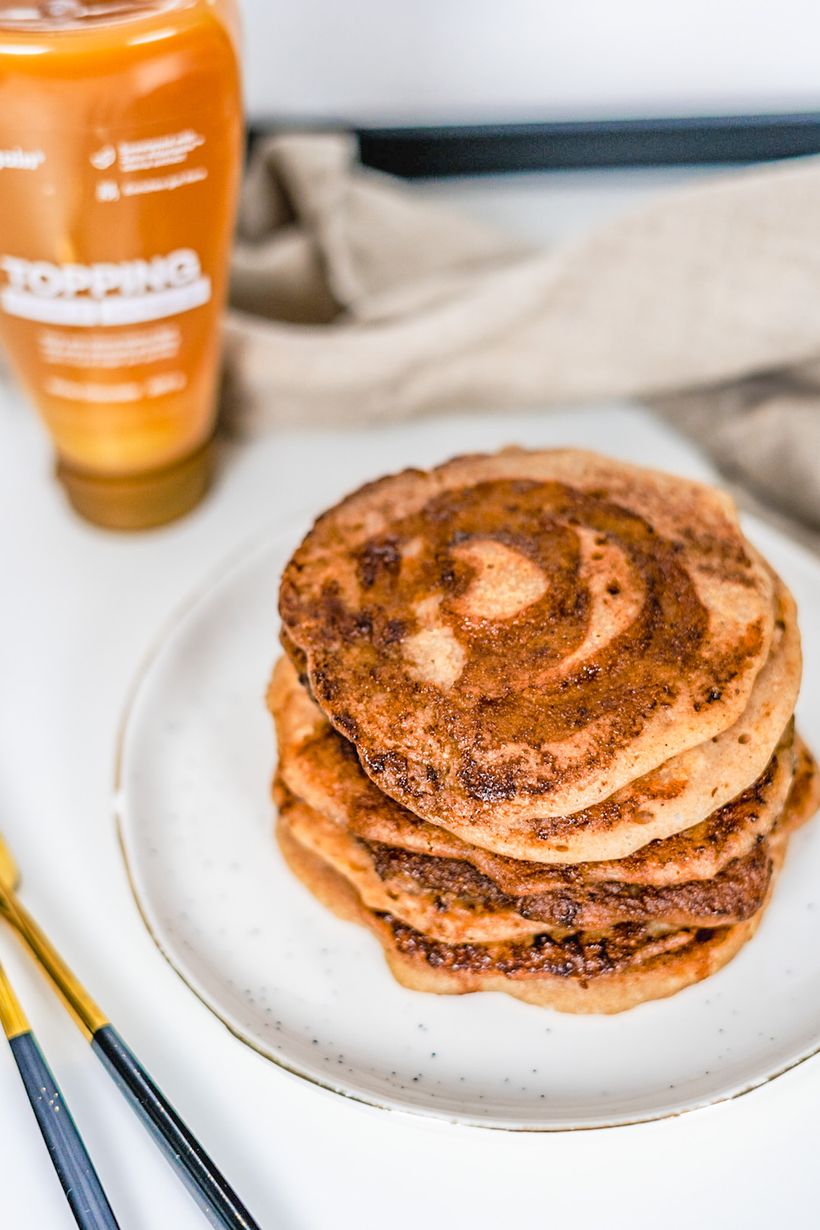 Cinnamon Roll Pancakes