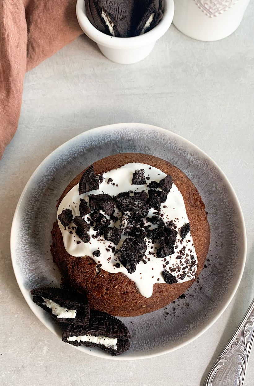 Oreo mug cake