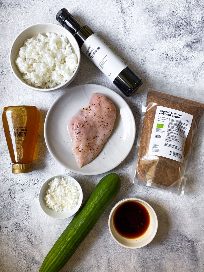 Asijské kuře s rýží