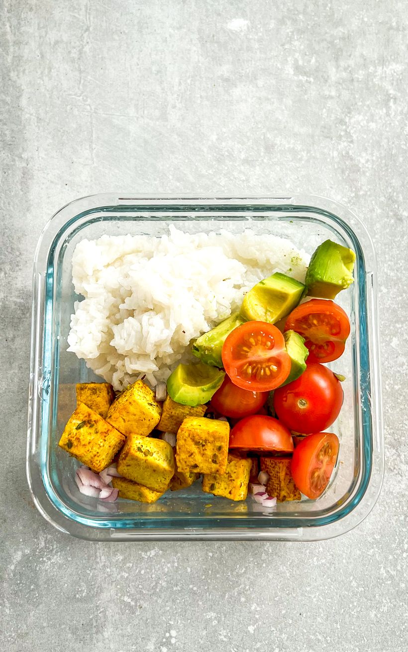 Vegetariánské jídlo do krabičky na celý den