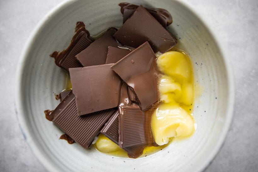 Schoko-Käsekuchen-Brownies mit Quark