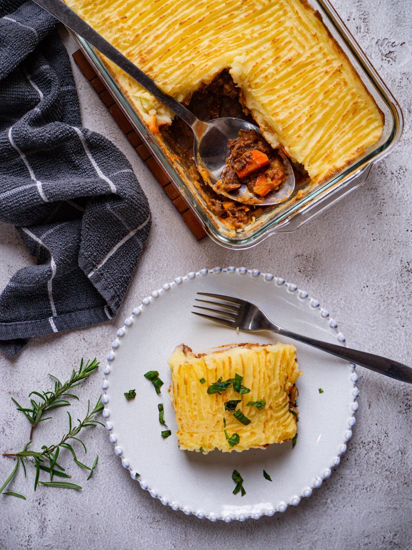 Anglický pastiersky koláč