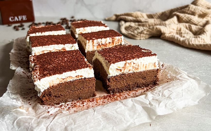 Tiramisu Brownies