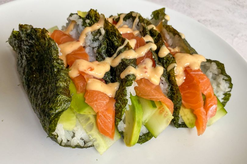 Sushi tacos