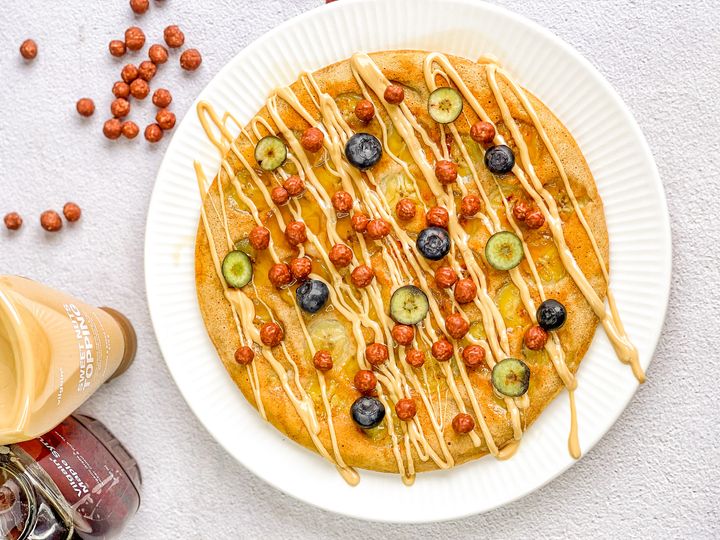 Banánová palačinka s ovocem